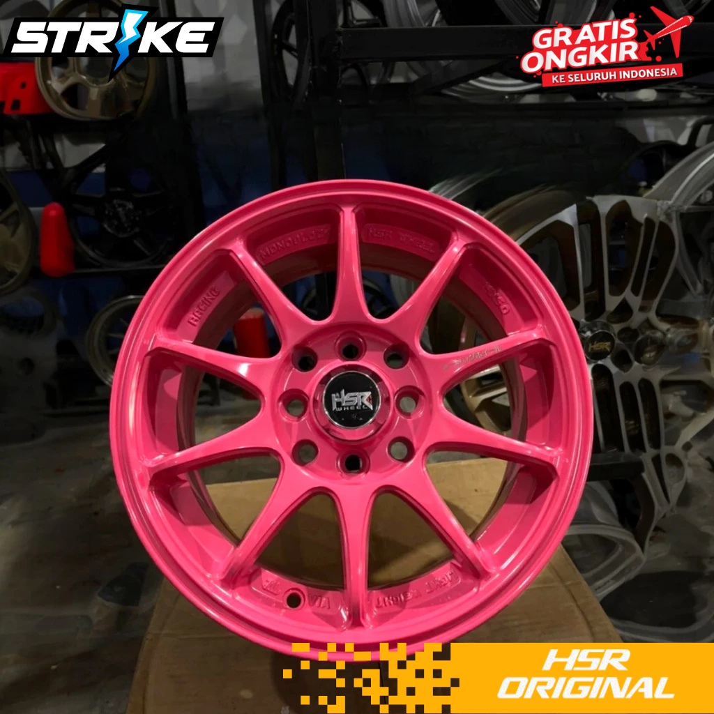 TERMURAH RING 14 VELG RACING BRIO AYLA AGYA AIR EV CALYA BISA PAKAI BAN LAMA