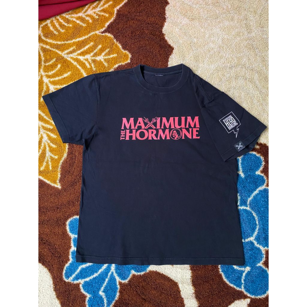 Kaos band MAXIMUM THE HORMONE original bekas