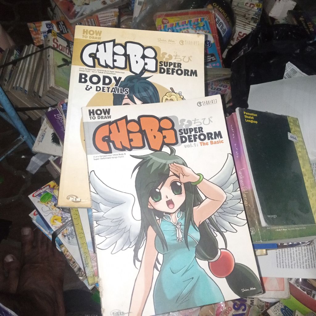 How To Draw CHIBI,Volume 1&2, sepaket