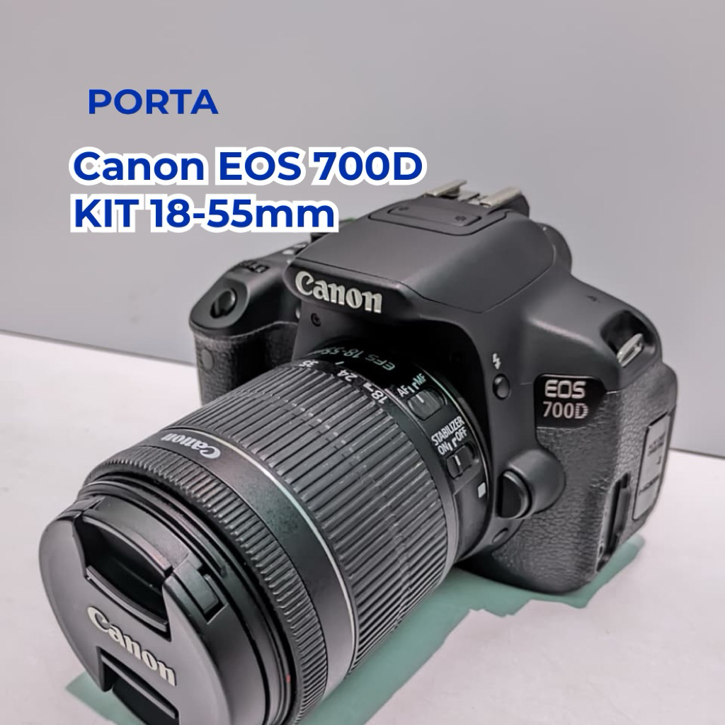 CANON EOS 700D KIT 18-55MM - Kamera DSLR Second