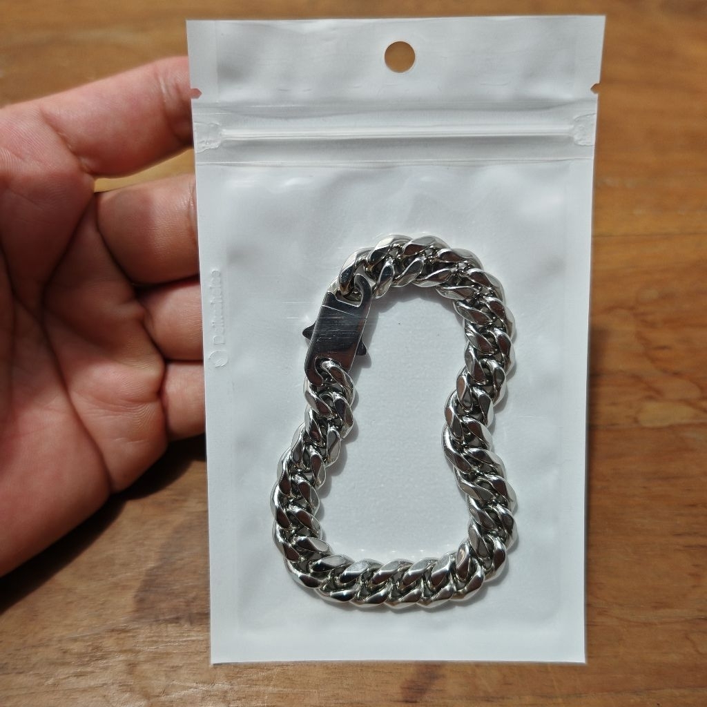 Gelang Rantai Stainless Chain Bracelet 20mm