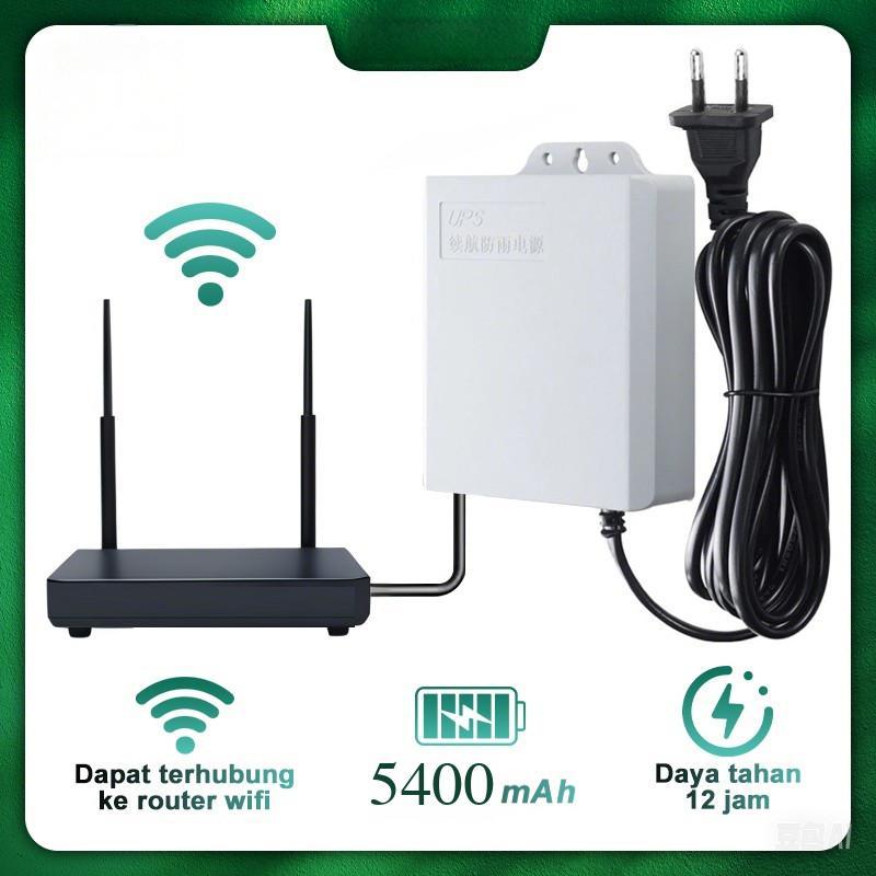 Ups 54000mAH Ups Mini 12v Untuk Wifi Ups Mini 12 Volt Ups Wifi Ups Cctv Ups Dc Mini Ups 12V1.5A