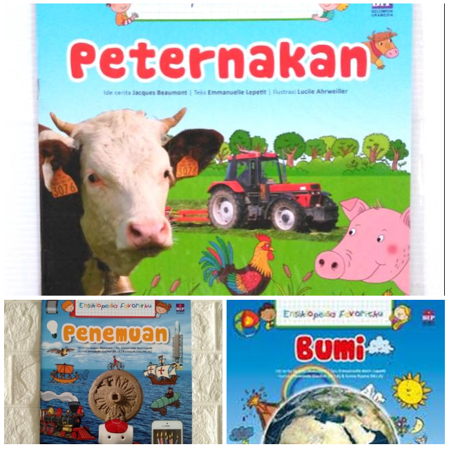 FLASH SALE 2026 2104 - Buku Anak Ensiklopedia Favoritku : Peternakan / Bumi / Penemuan