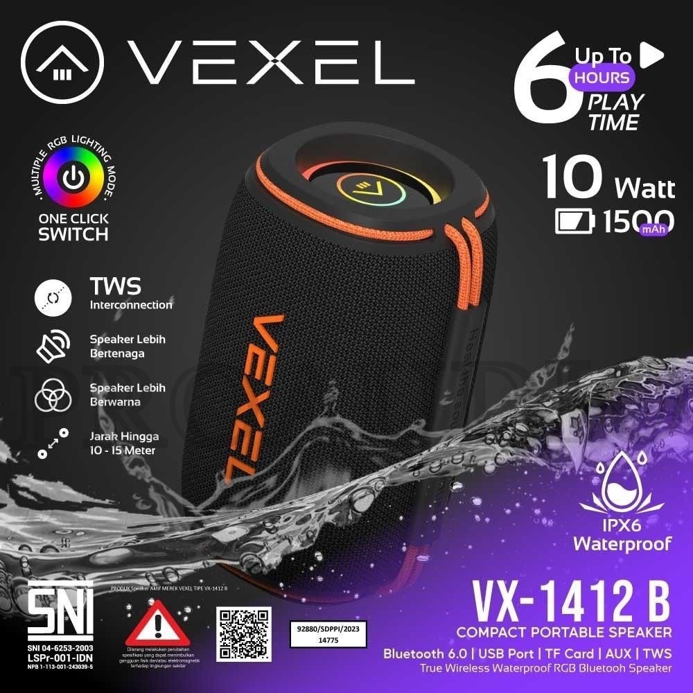 Speaker Portable VEXEL VX-1412B