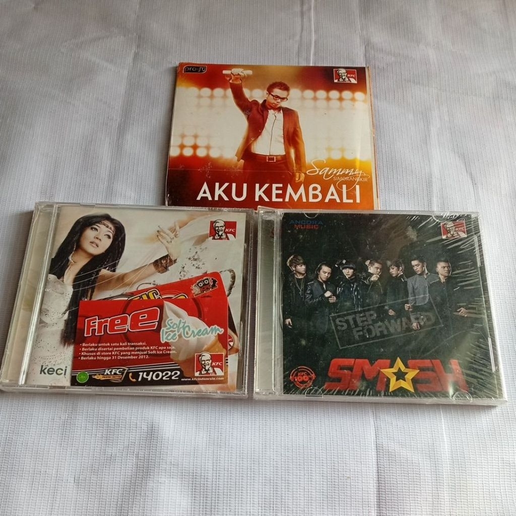 kaset cd audio lagu sammy simorangkir, indah dewi pertiwi, smash (baru)