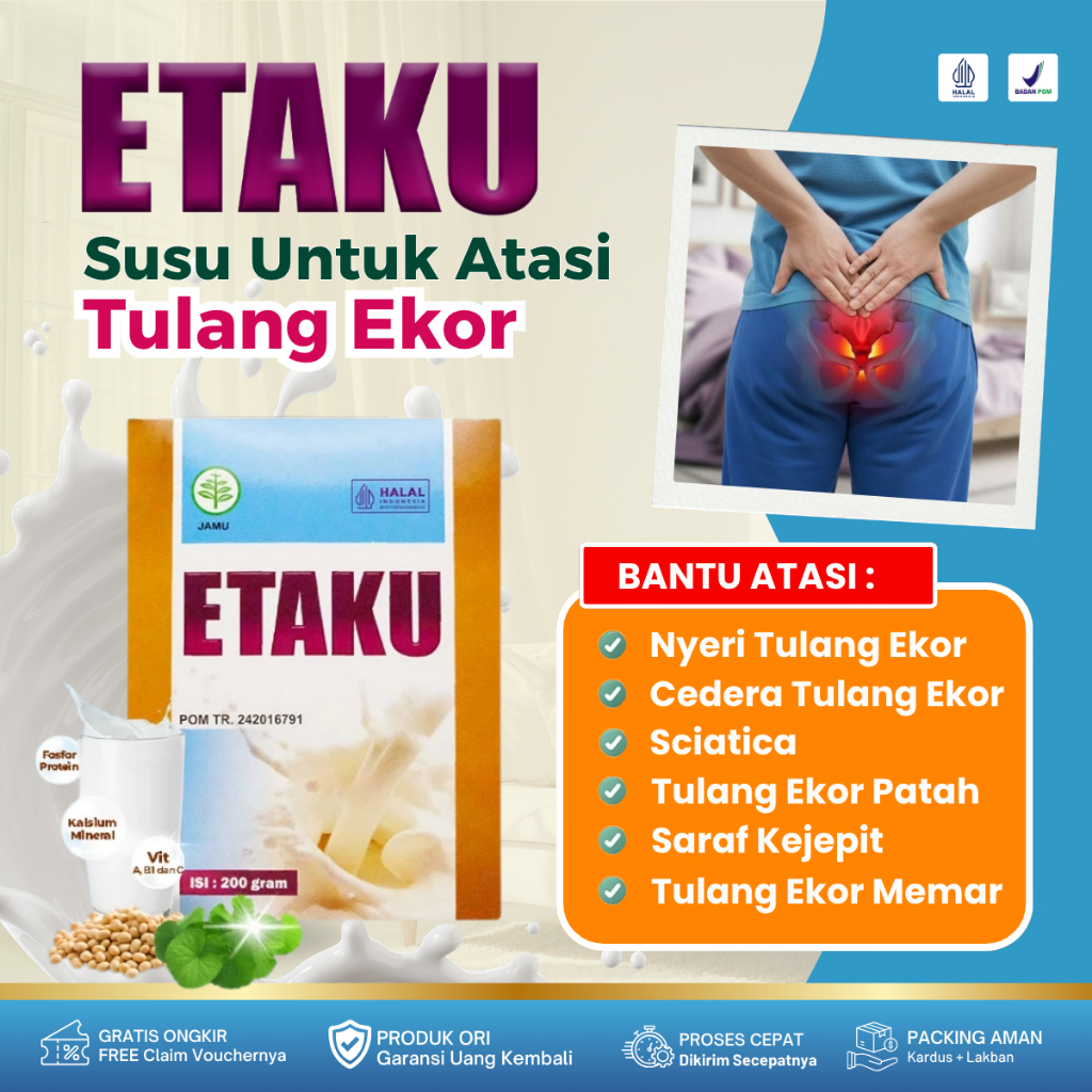 Obat Nyeri Tulang Ekor, Tulang Ekor Patah, Sciatica, Cedera Tulang Ekor, Tulang Ekor Memar, Saraf ke
