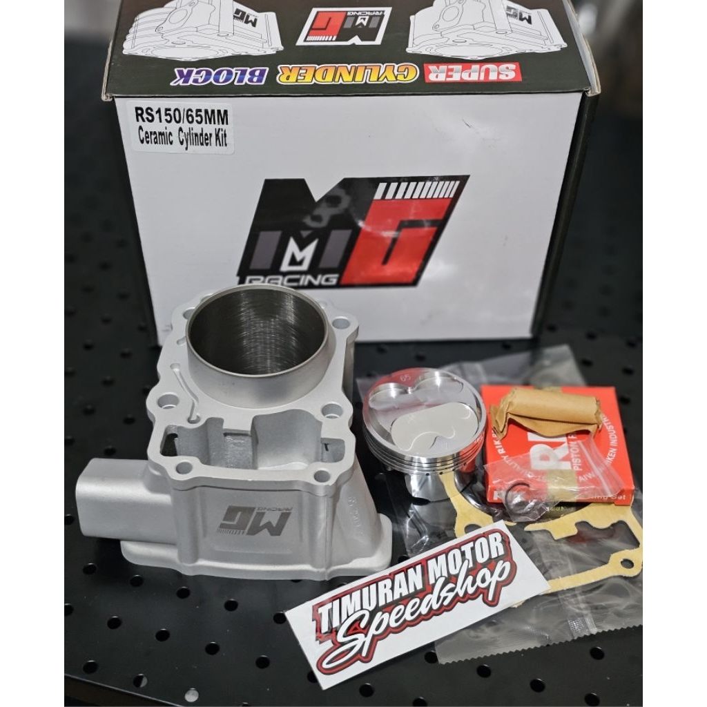 CYLINDER BLOK MG RACING SONIC 150 - GTR 150 65 MM CERAMIC