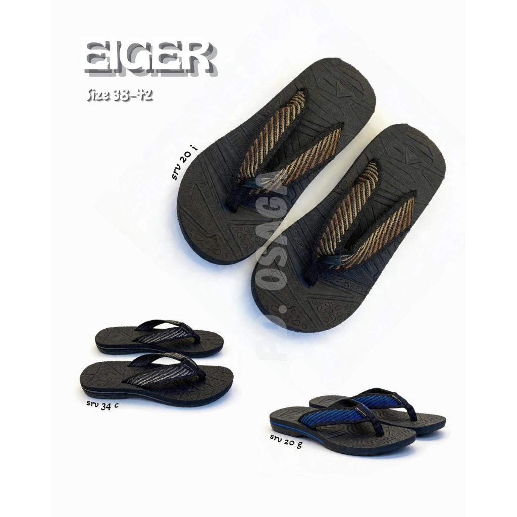 (BISA COD)Sandal Jepit Eiger Pria Outdoor – Ringan Nyaman Cocok Harian & Traveling