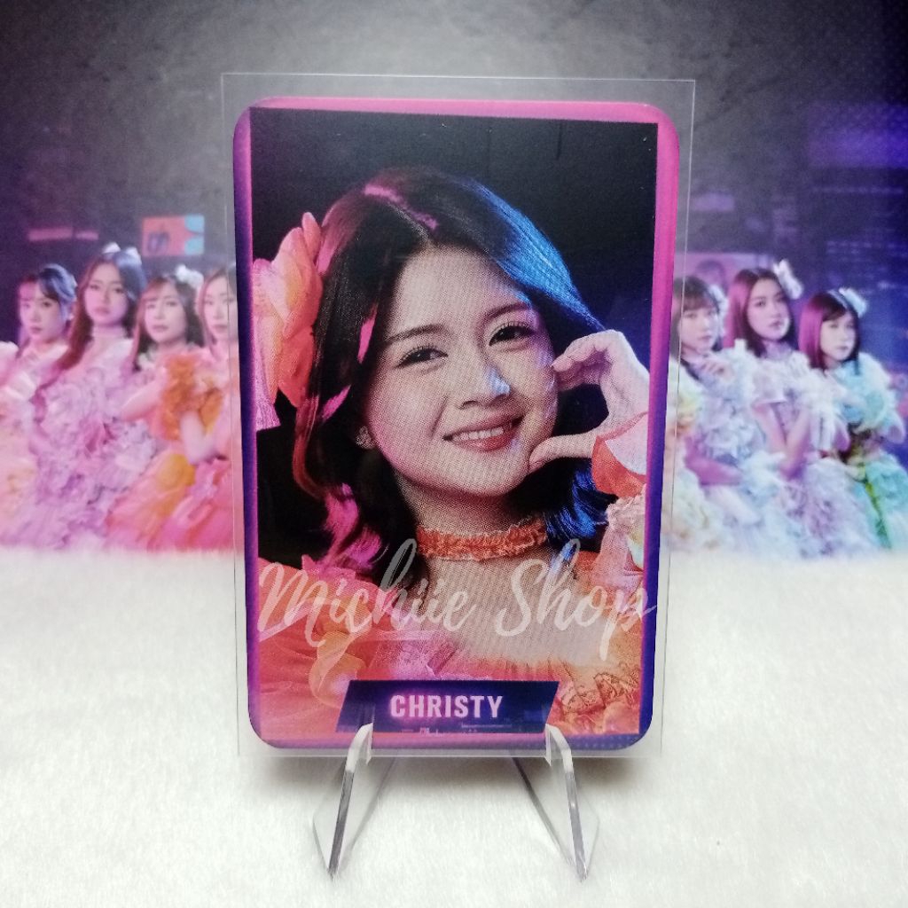 Photocard Christy JKT48 Andai Ku Bukan Idola Official | Photocard JKT48 Christy Andai Ku Bukan Idola