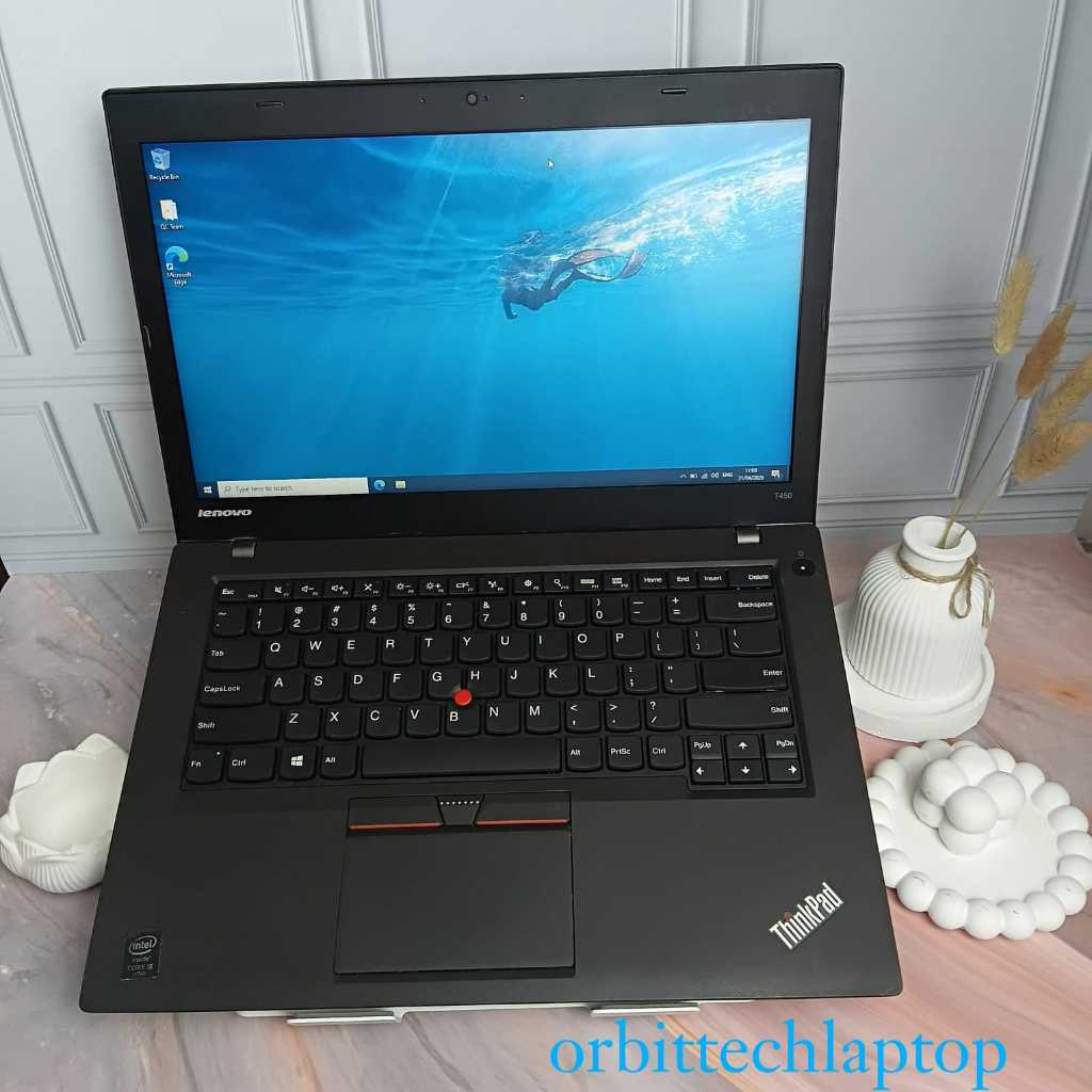 LAPTOP LENOVO THINKPAD T450 T450S CORE I3 I5 I7 GENERASI 5 14INCH COCOK UNTUK KULIAH KERJA HARGA MUR
