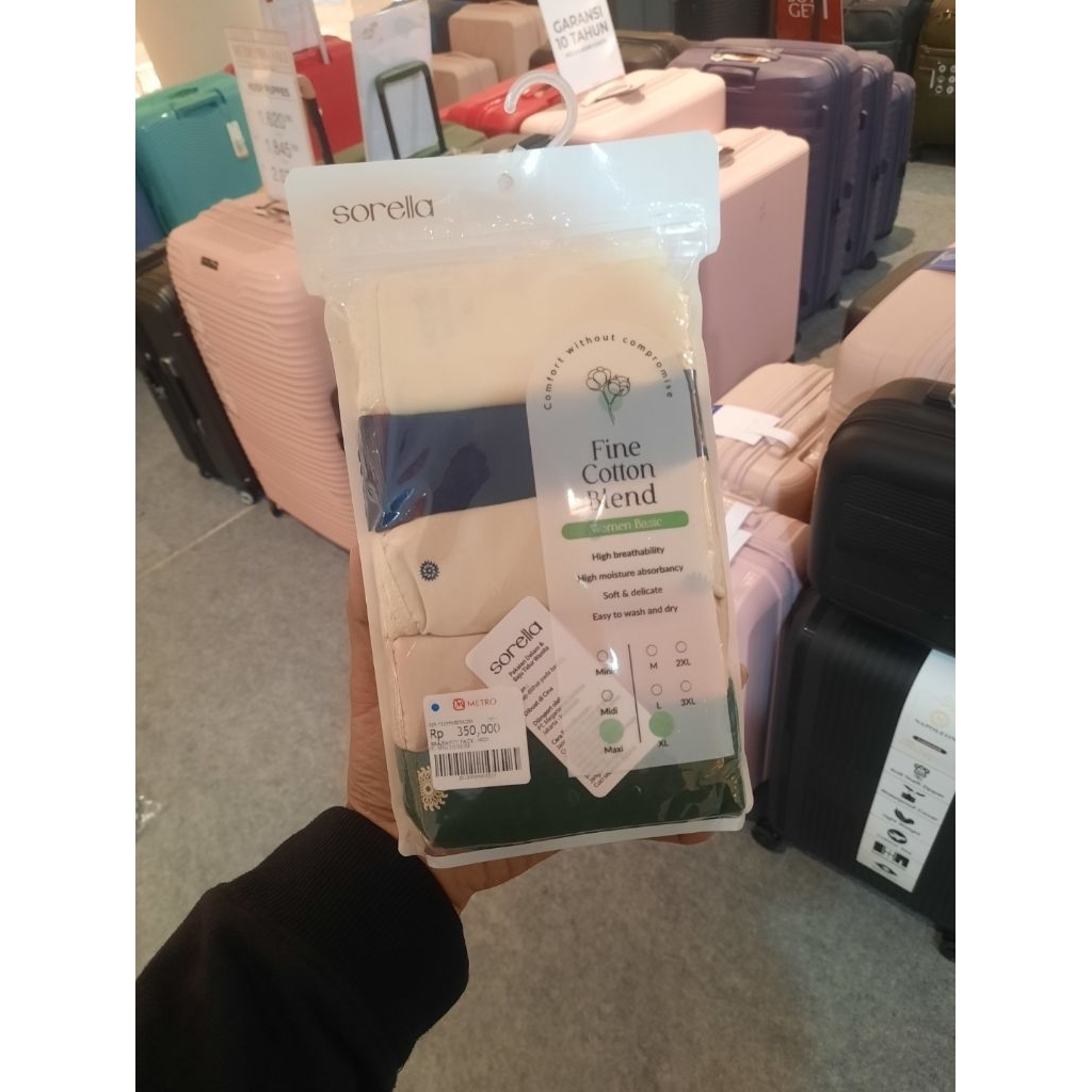 Celana Dalam Sorella Katun Maxi Pack isi 5 Pcs