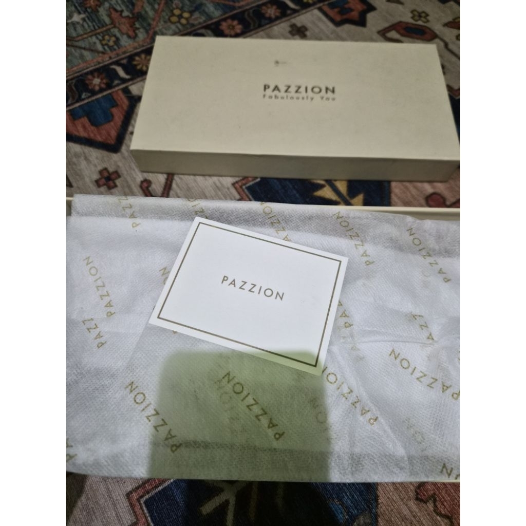 new belum dipakai pazzion sandal size 36