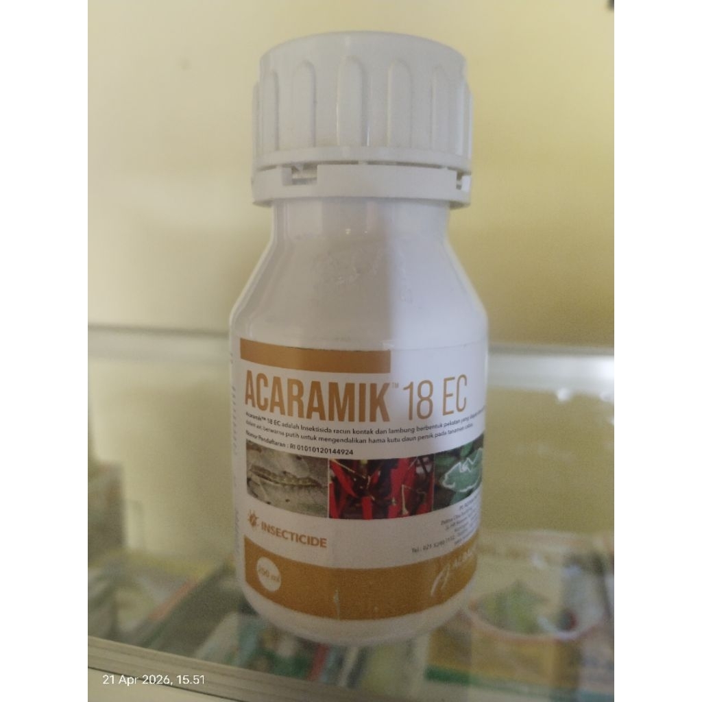 Insektisida ACARAMIK 18 EC Kemasan 250 ml