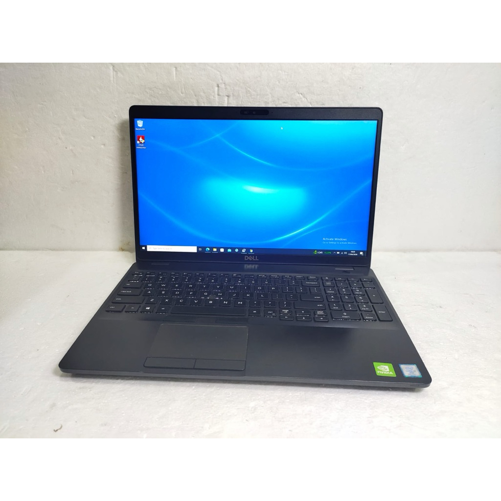 Dell Latitude 5501 core i7-9850H 12cpu dodeca core Ram 8GB ssd 128GB + hdd 500GB keyboard backlight 