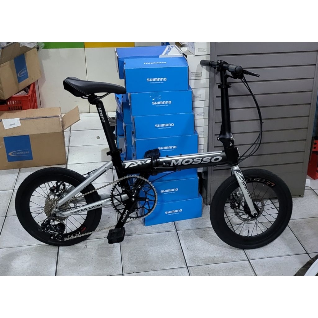 Sepeda lipat 16 Mosso F3 litepro 349