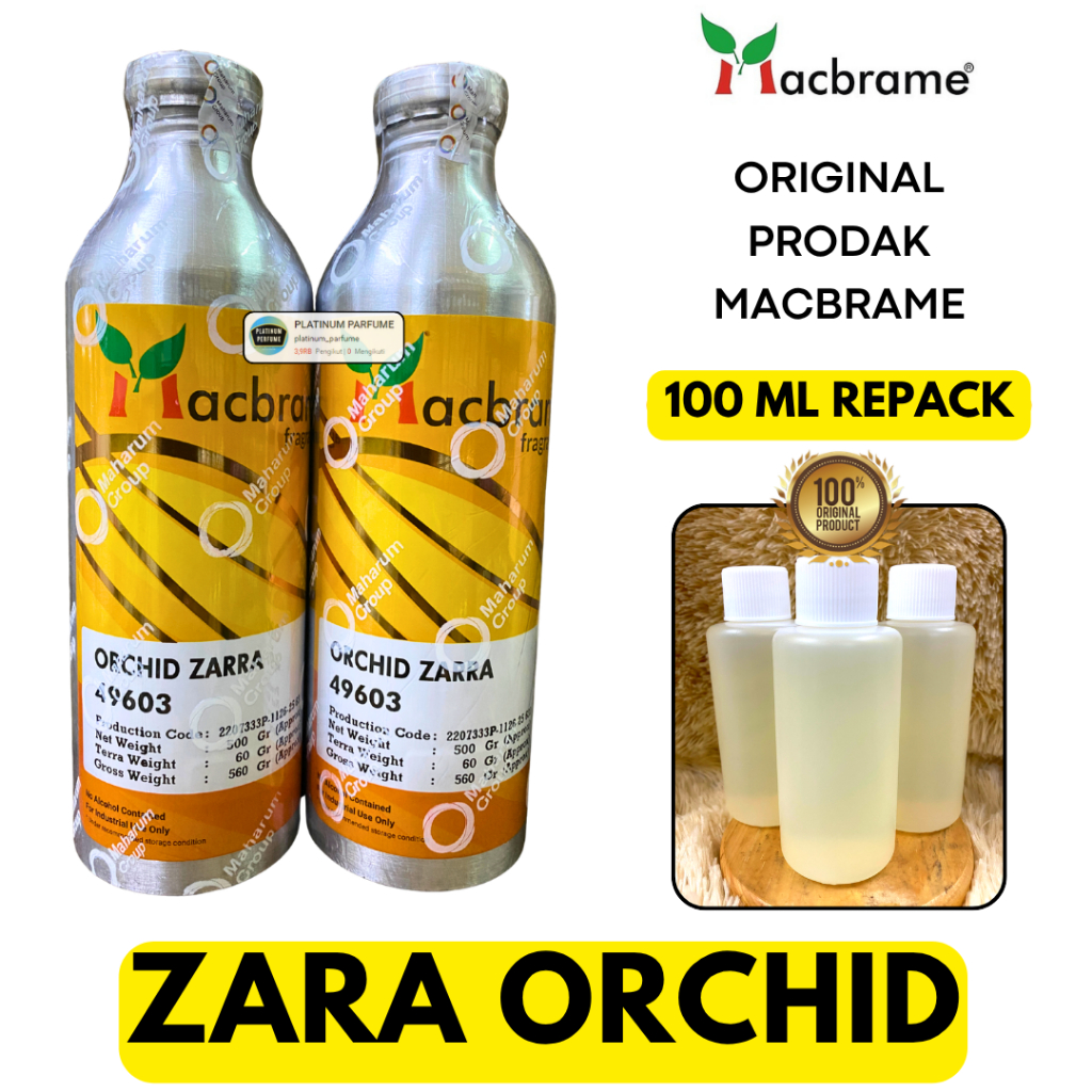 Bibit Parfum MACBRAME - Z ORCHIT ( 100 ML Repack ) MACBRAME