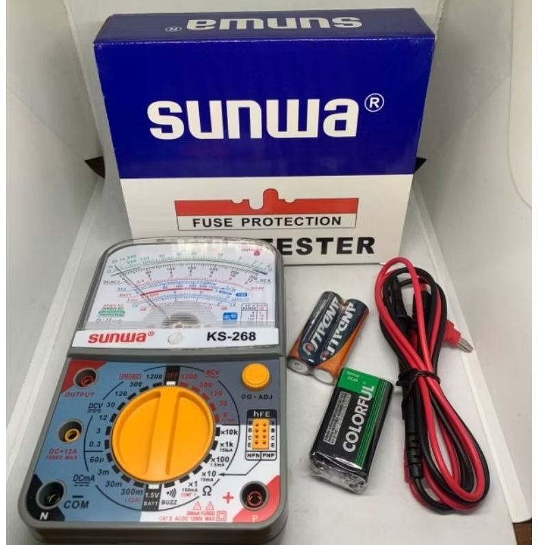 Multitester Multimeter Avometer Sunwa Analog Original