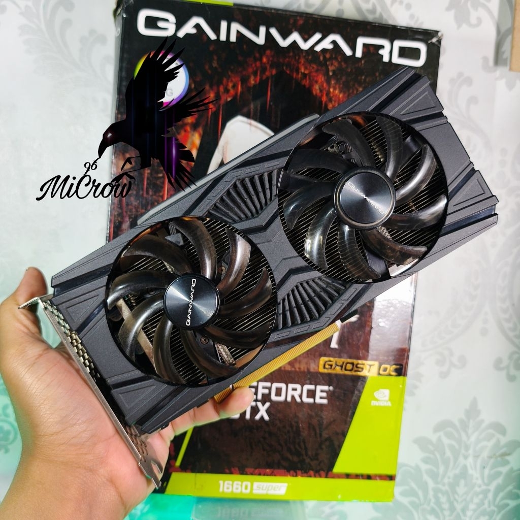 VGA Nvdia GTX 1660 Super 6gb 192bit DDR6 DX 12 bisa libas gaming GTA render editing dll #tag gtx 107
