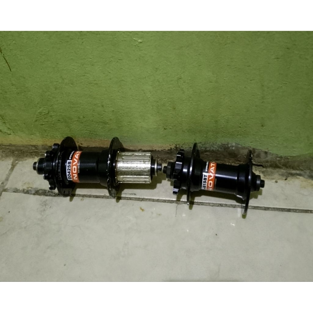 hub freehub disc brake novatec 24 lubang