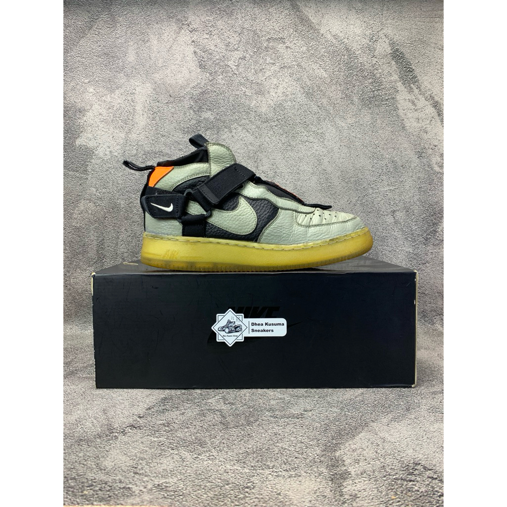 Sepatu Second Casual  Af1 Utiliy Spruce Fog  Size 40 insole 25 cm  Original Guarantee 100%