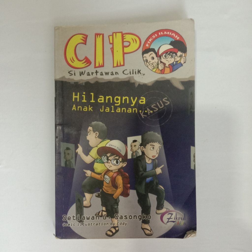 Buku Fiksi Ilmiah Novel Komik Anak