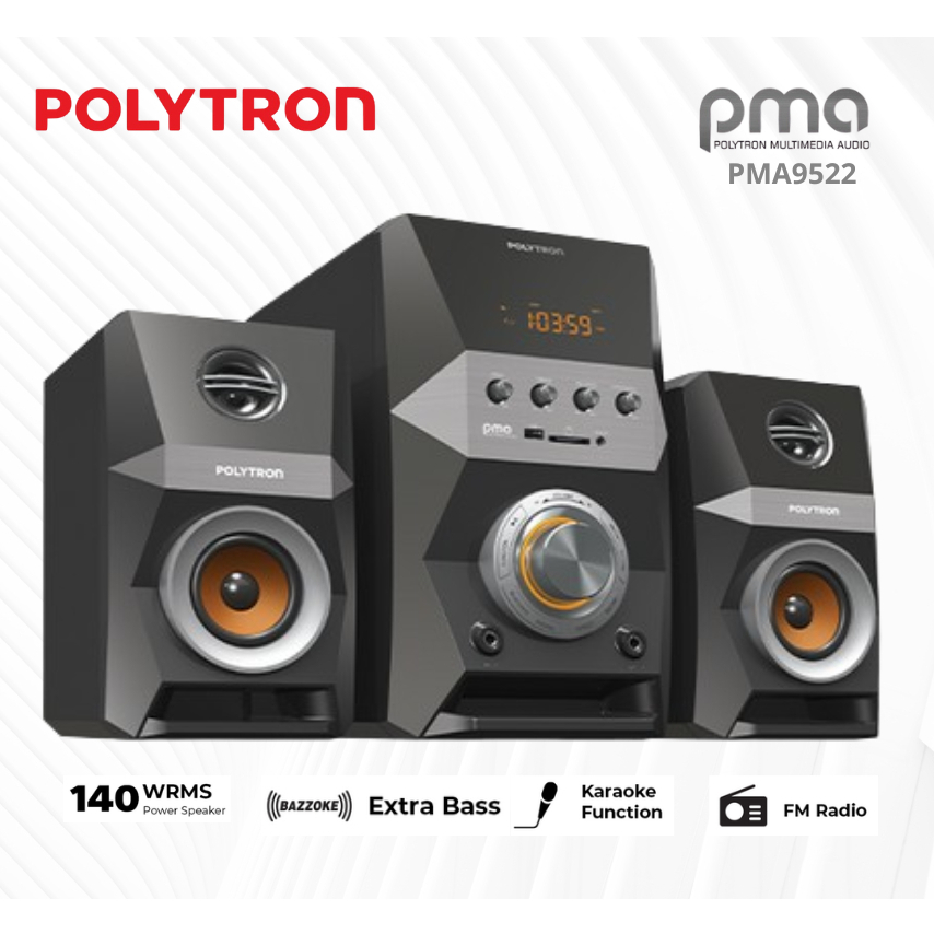 POLYTRON PMA 9522 Active Speaker Bluetooth