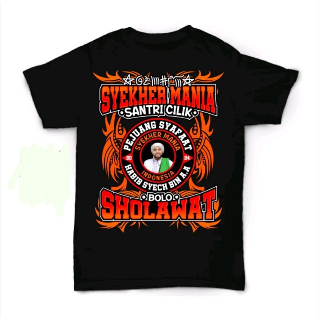 KAOS LENGAN PENDEK SYEKHERMANIA SHOLAWAT