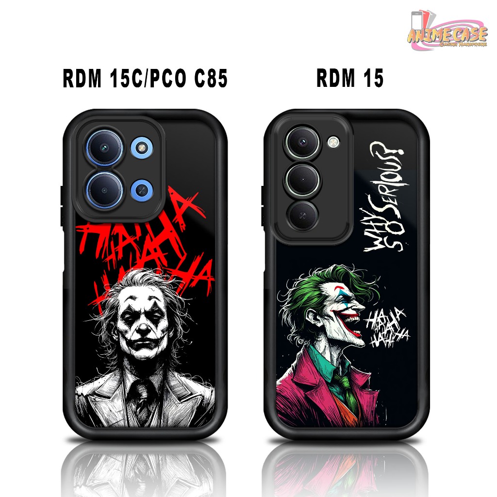 Case Hp Softcase glossy For REDMI 15C POCO C85 REDMI 15 JOKER Silikon Glass Casing Handphone Premium