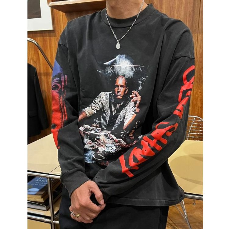 Elysium Tshirt - Bootleg Kaos Boxy Slim Shady Eminem Longsleeve