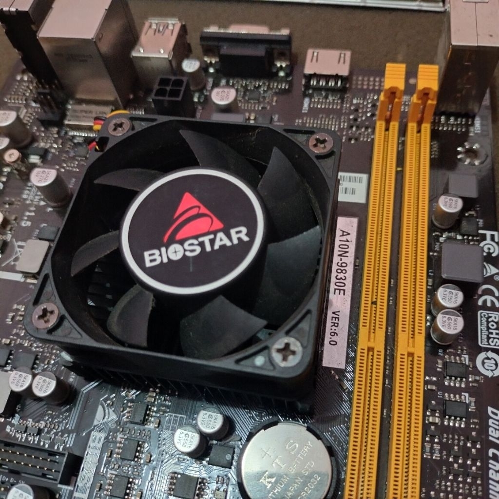 [Mini ITX] Biostar A10N-9830E (onboard prosessor dan igpu)