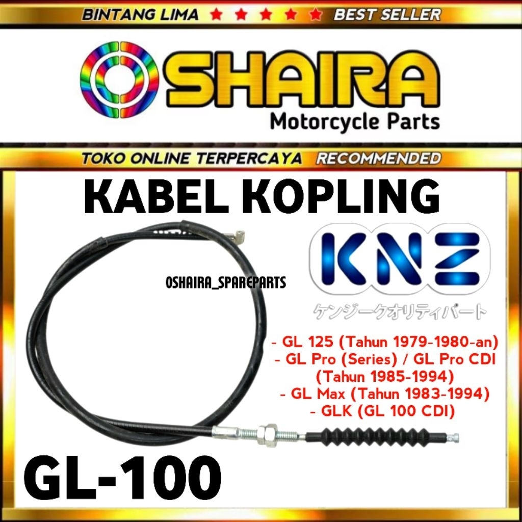 KABEL KOPLING GL 100/GL 125/GLK GL100 CDI / KABEL KOPLING CB 100/CB 125 KABEL KOPLING GL CDI KABEL K