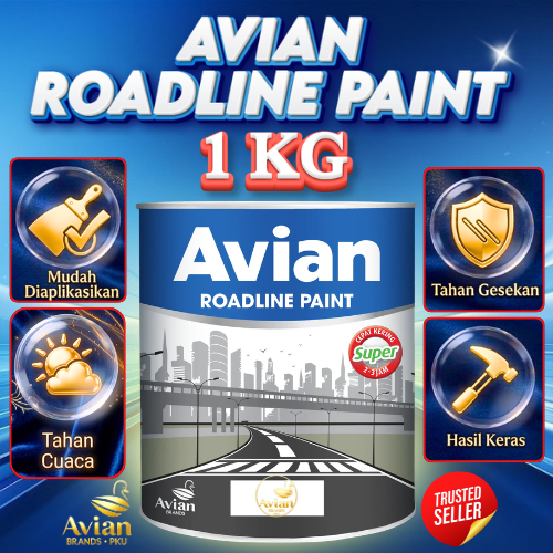AVIAN ROADLINE PAINT 1 KG - Avian Brands Verified Store