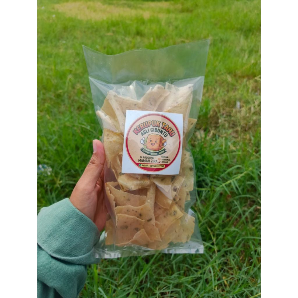 kerupuk tahu cibuntu original (mentah)