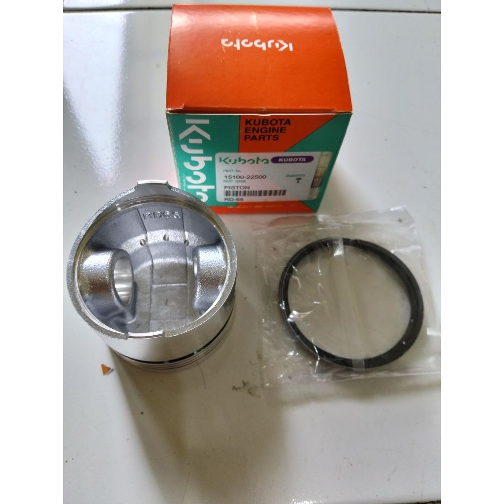 RD 65 PISTON KOMPLIT RING SEHER RING PISTON MESIN DISEL KUBOTA MESIN PERTANIAN