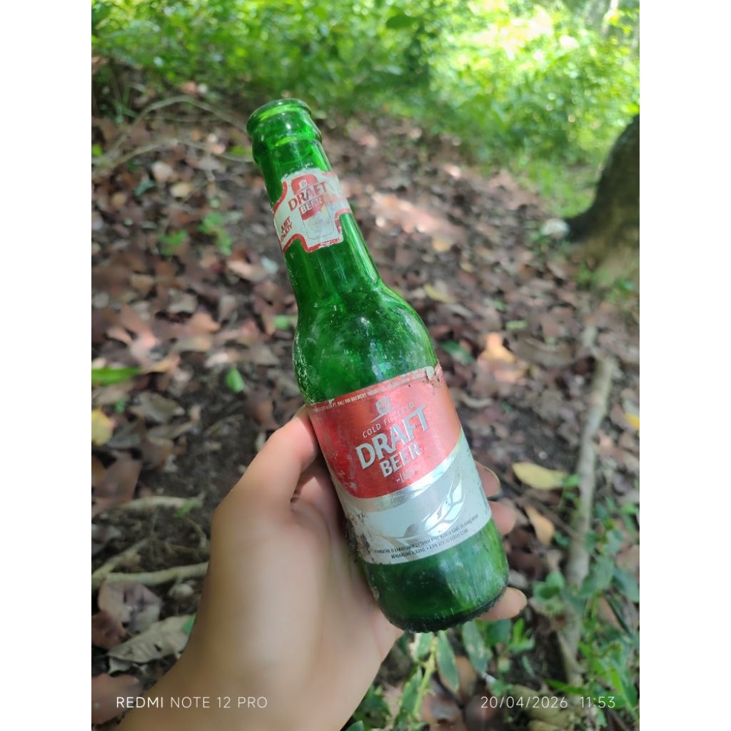 BOTOL BEKAS DRAFT BEER