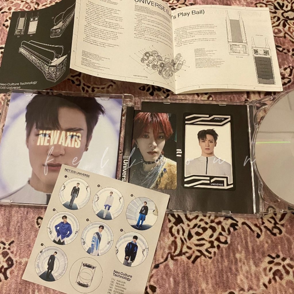 NCT Jewel Universe Jeno Ver Unseales Fullset