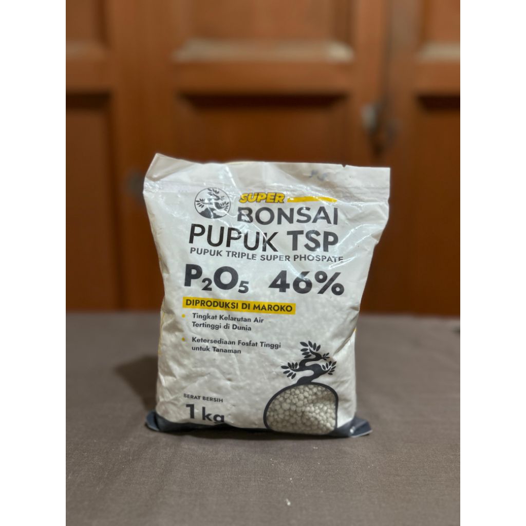 Pupuk TSP Super Bonsai 1 kg dengan Kandungan Fosfat 46% untuk Pertumbuhan Optimal