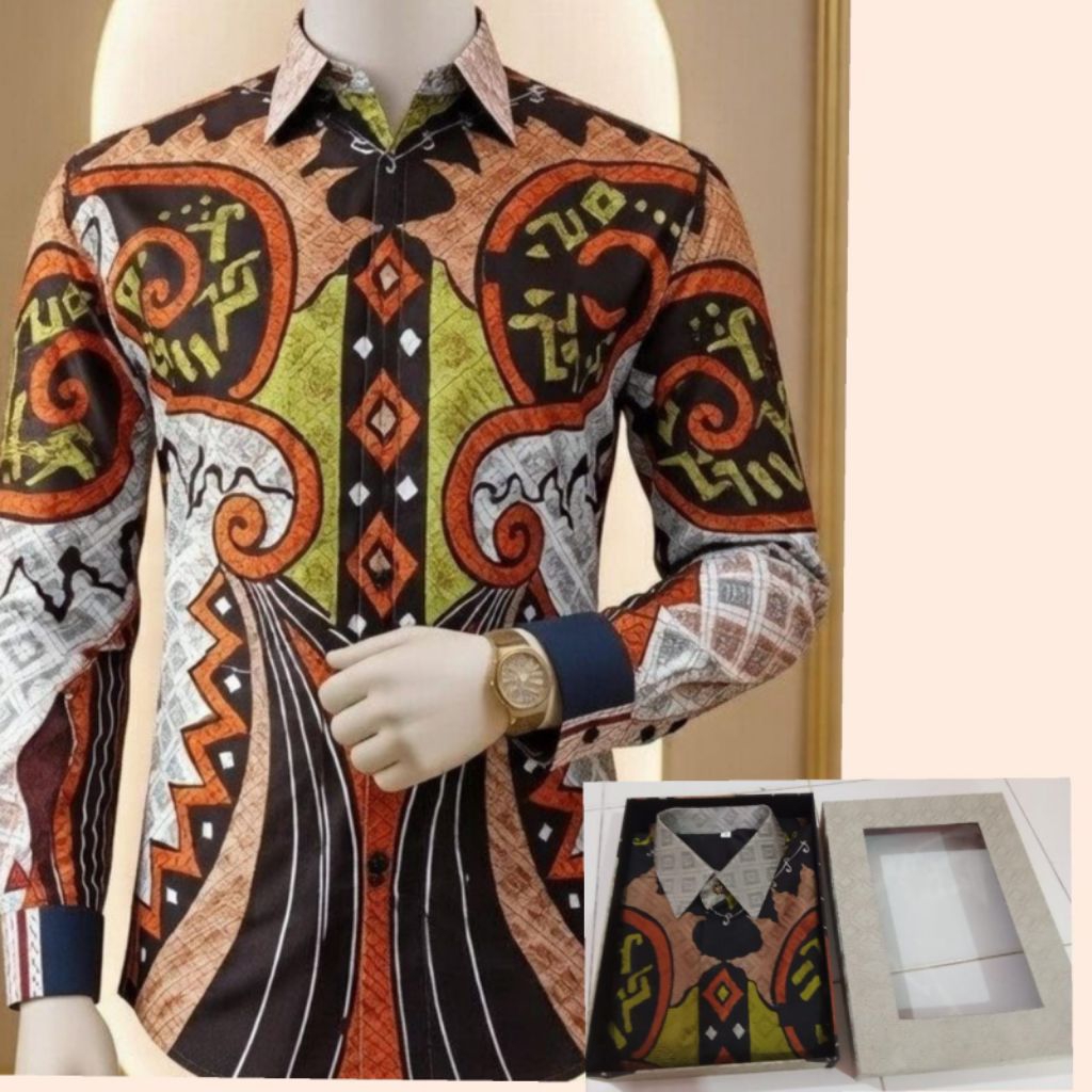 Kemeja Premium Eksklusif (Sutera Asli Produk Kota Sengkang) Mulai size S - XL