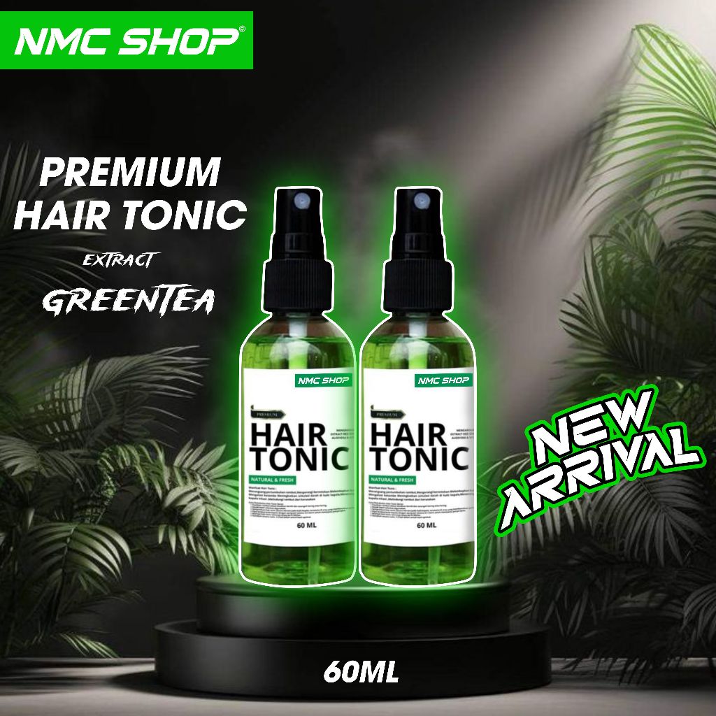 Hair Tonic Penumbuh Rambut Pria 60ml - Membantu Menumbuhkan Rambut, Melembapkan Kulit Kepala