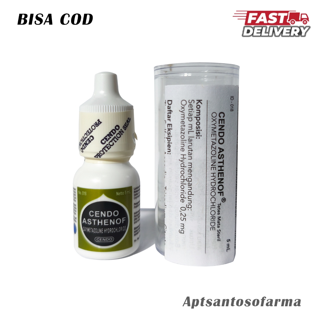 Cendo Asthenof 5ml Asli – Tetes Mata Merah, Perih & Kering