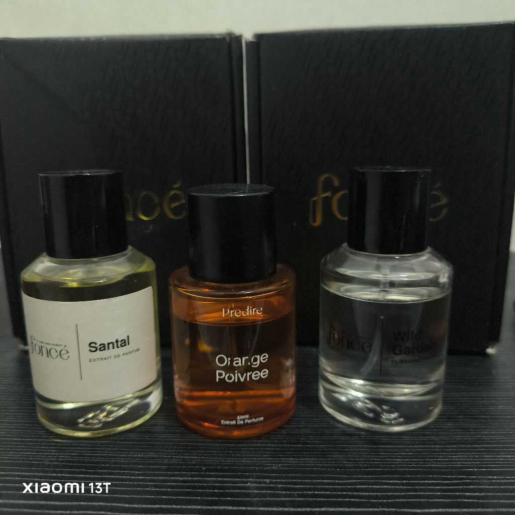 Bundling Preloved Fonce Santal Fonce Wild Garden Predire Orange Poivree Juice As Seen