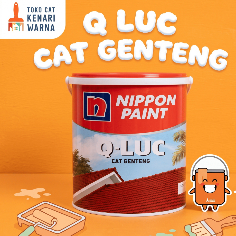 NIPPON PAINT Q LUC CAT GENTENG - CAT GENTENG 4 kg