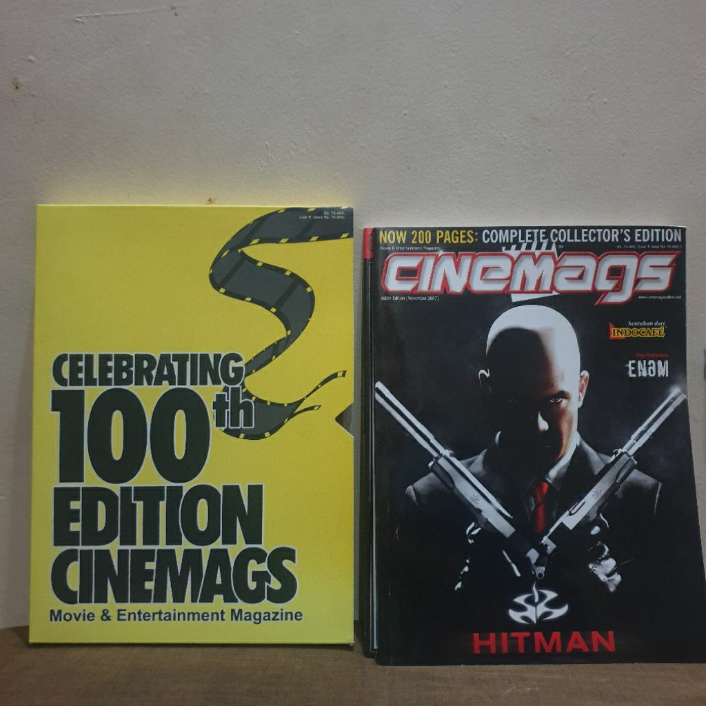 Majalah Film Cinemags Celebrating 100th Edition + BONUS POSTER