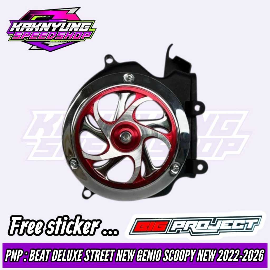 Tutup Kipas Beat Deluxe Standard 2022 Set Spinner Sabit Type V1 Bigproject Original Pnp Beat sporty 