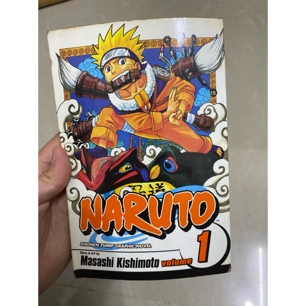 Preloved - Komik Bahasa Inggris - Naruto Vol 1