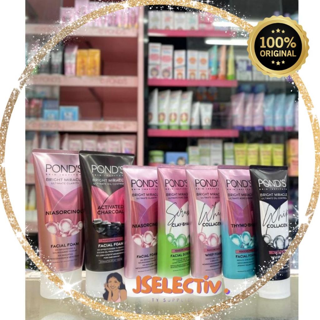 POND'S FACIAL FOAM - FACE WASH LENGKAP // JSELECTIV X JHON KOSMETIK // Pembersih Wajah PONDS - ORI️ 