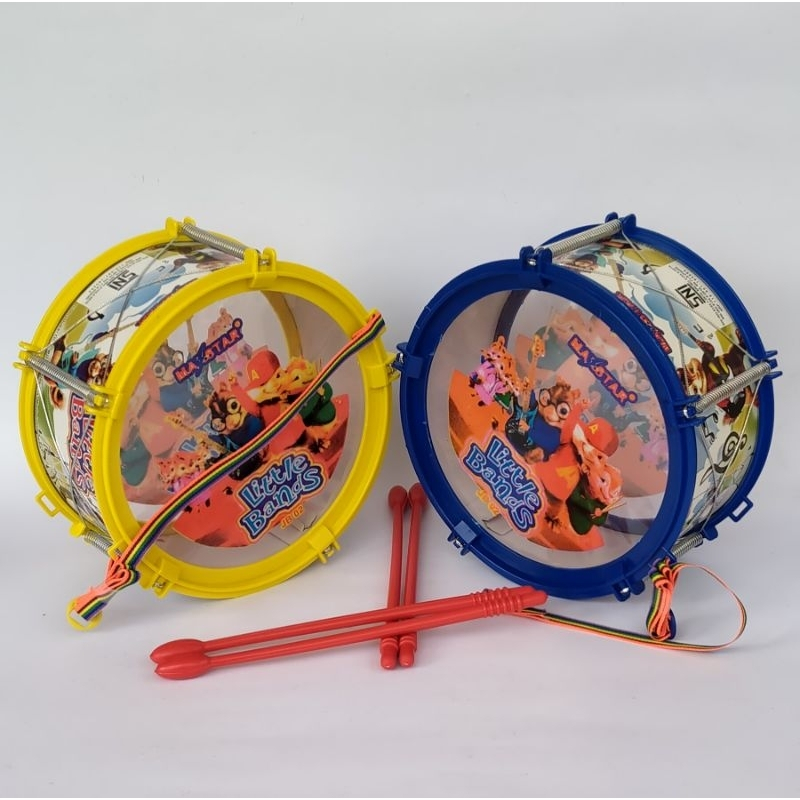 Mainan Anak Drum Band Single Little Bands Besar Kecil