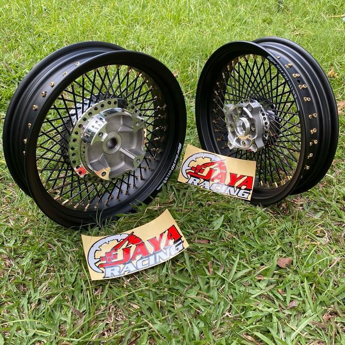 Velg Set Custom Ring 14 250 300 350 Beat-Scoopy-Vario-Genio-Spacy-Mio Soul-Mio Smile-Mio Sporty-Xeon