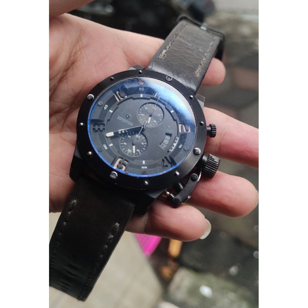 jam tangan original expedition second bekas preloved
