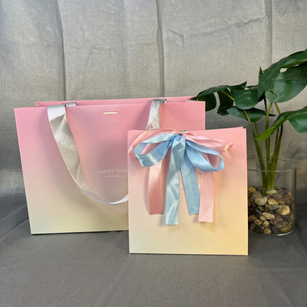 BagusBag Paper Bag Premium Pink Tebal Anti Sobek | Tas Kertas Kado Hampers Souvenir Goodie Bag
